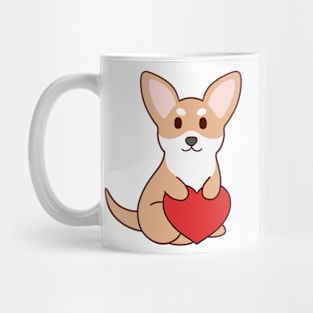 Chihuahua Heart Mug